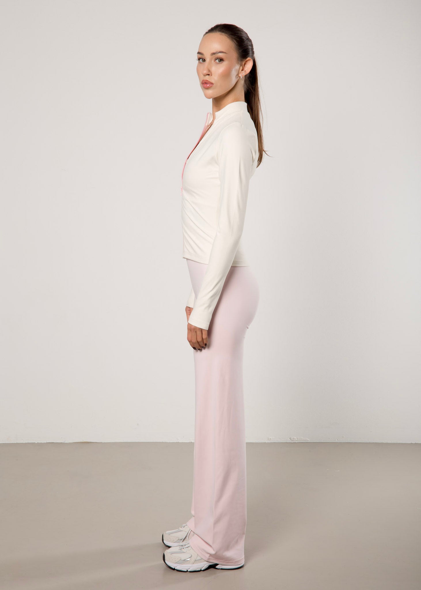 Taisnas bikses MĪKSTI ROZĀ