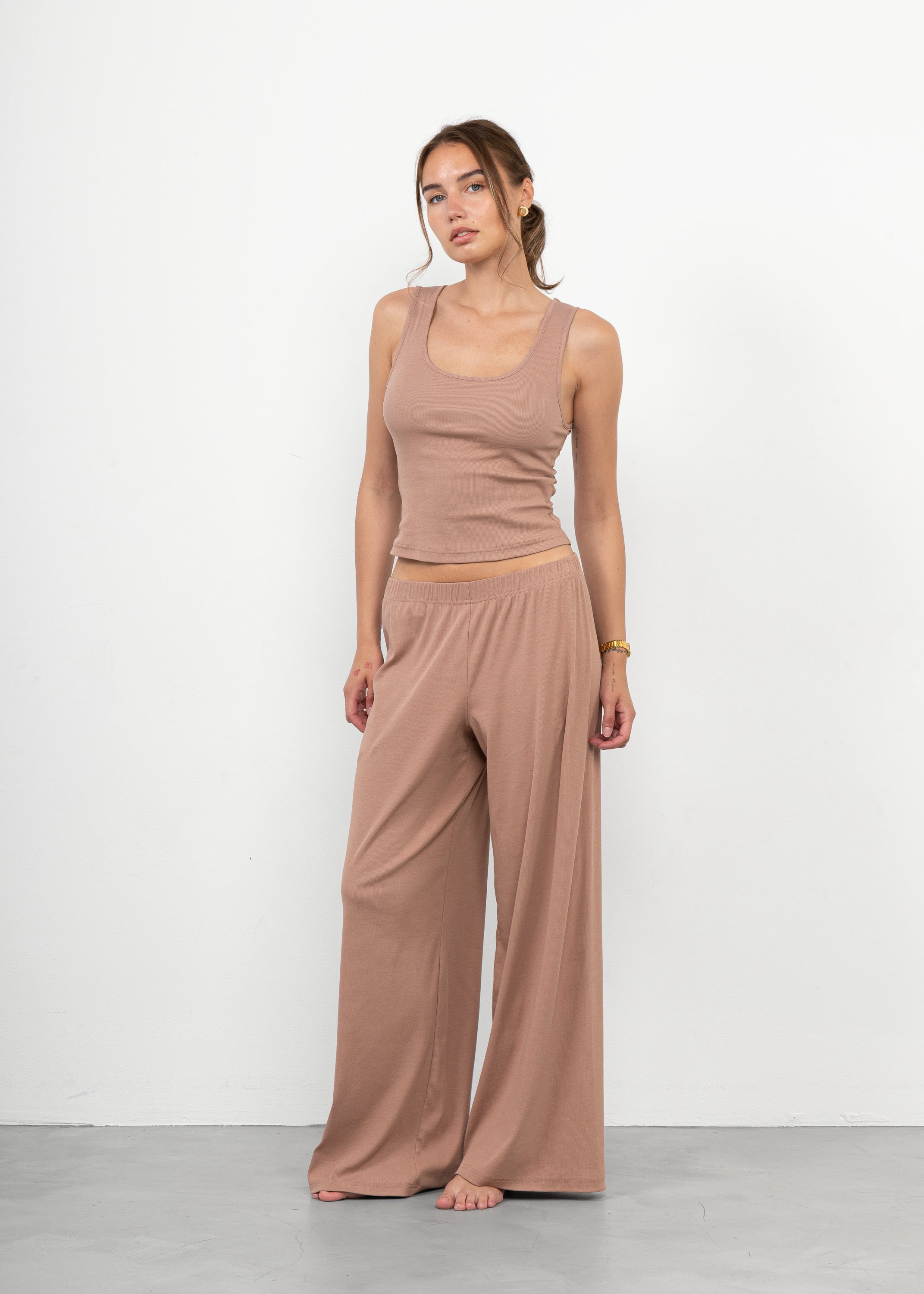Organic Cotton Tank Top COCOA